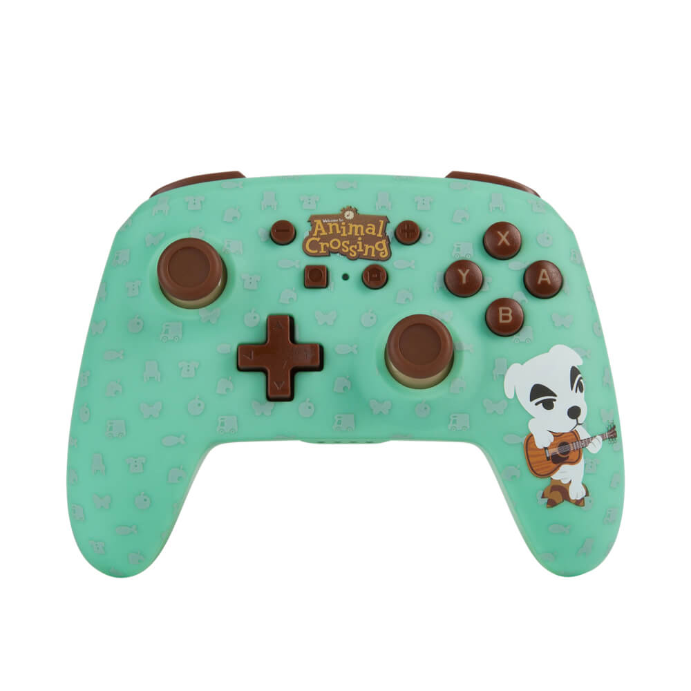 คอนโทรลเลอร์ POWERA ANIMAL CROSSING: K.K. SLIDER (ไร้สาย) สีเขียว สำหรับ NINTENDO SWITCH